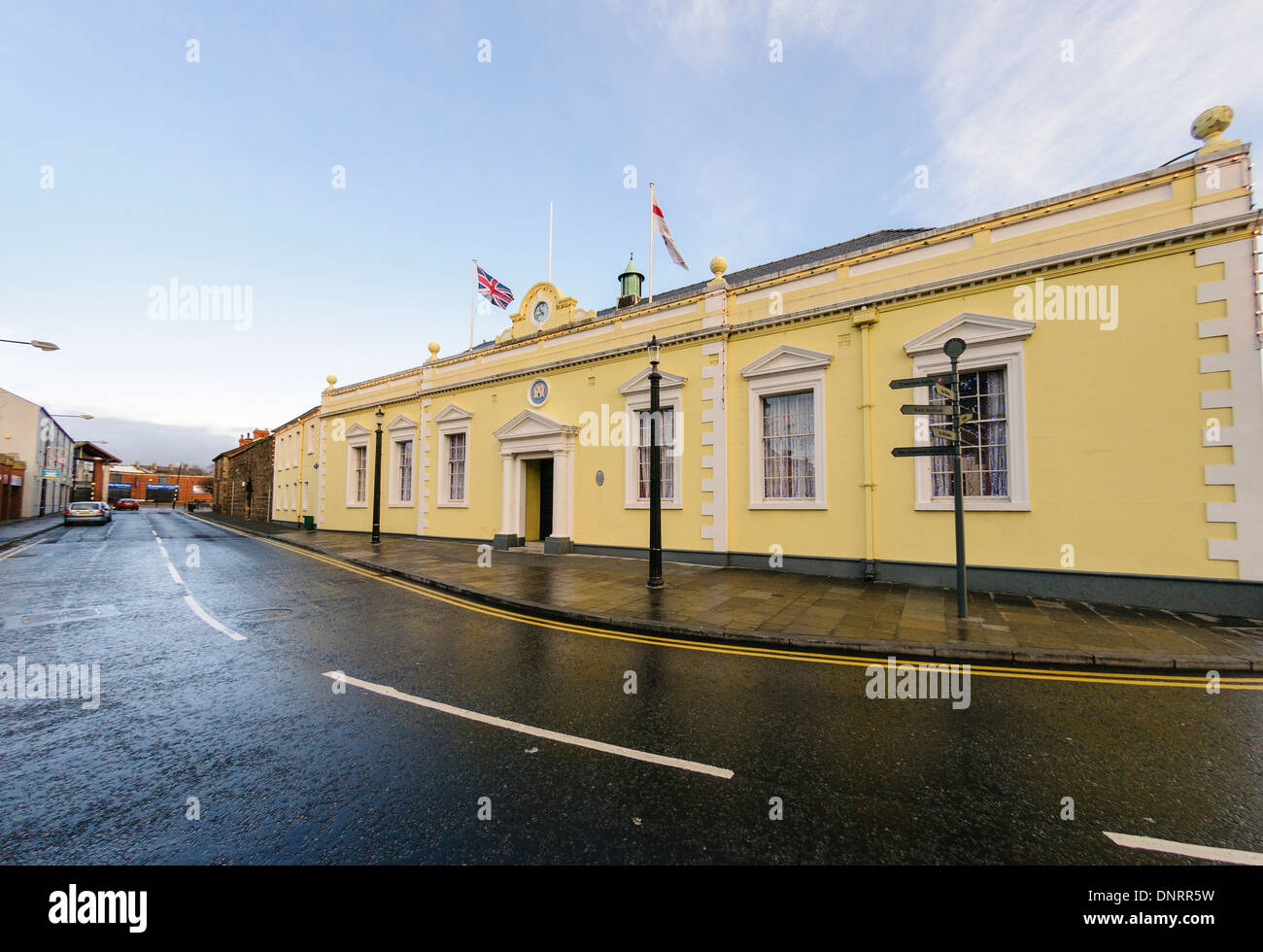 Carrickfergus Town Hall Stock Photo