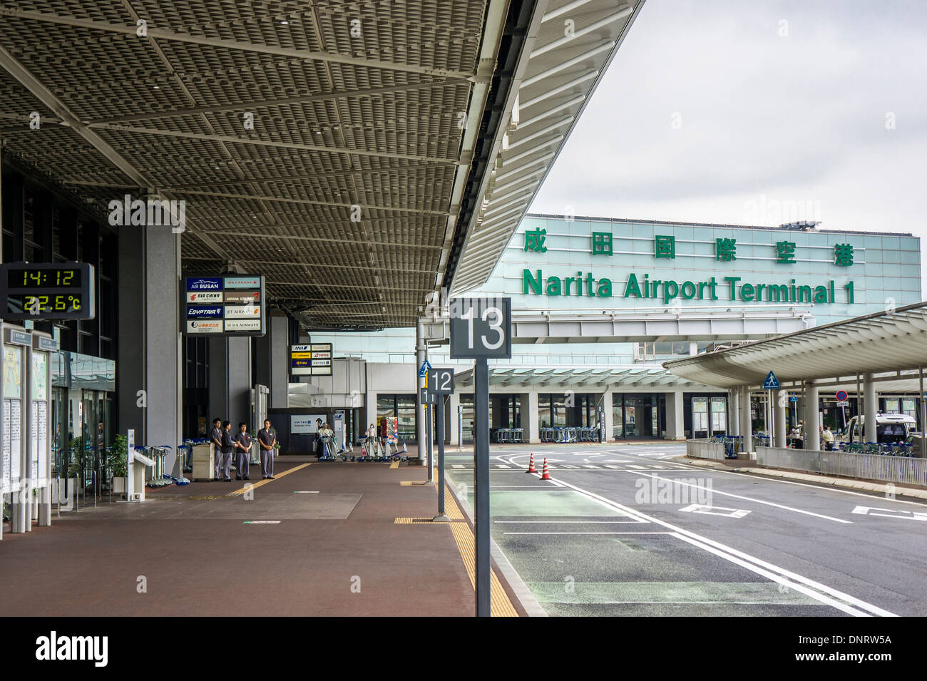 Narita International Airport terminal 1, Narita, Chiba Prefecture, Japan Stock Photo