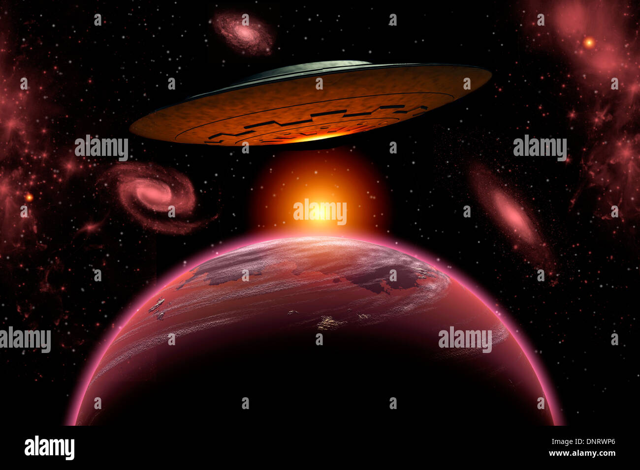 Interstellar Space Travel.2 Stock Photo - Alamy
