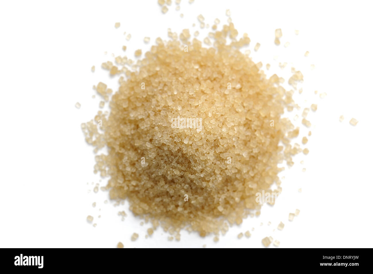 Brown sugar granules Stock Photo Alamy