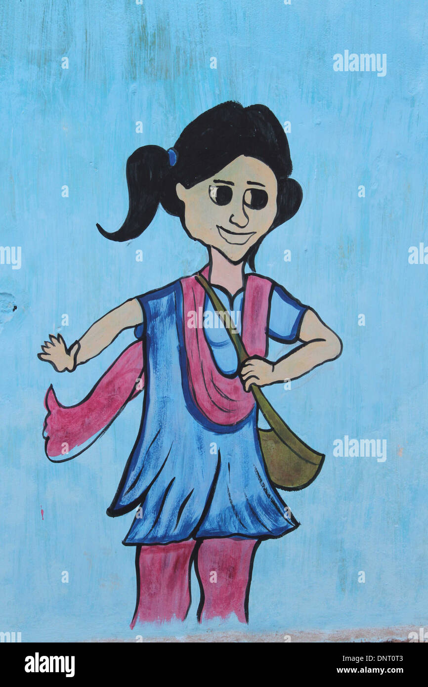 Meena cartoon hi-res stock photography and images - Alamy