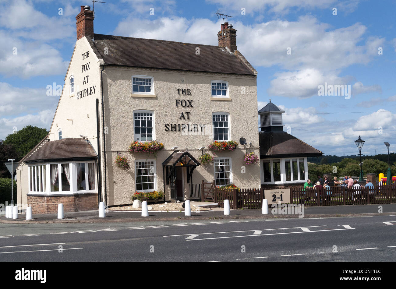 The Fox at Shipley Public House in Shipley, Wolverhampton, West