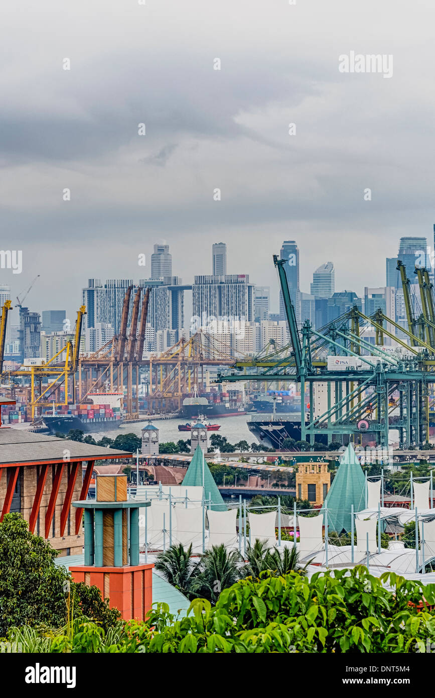 Brani Terminal, Singapore Stock Photo Alamy