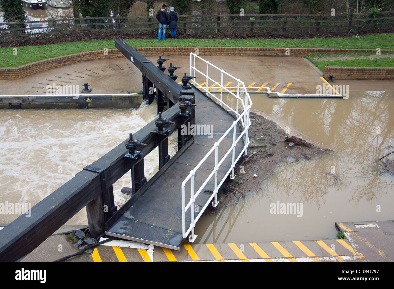 River Medway Flooding Kent England UK Europe Stock Photo