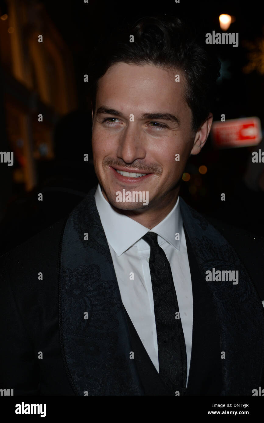 London, UK. 05th Jan, 2014. Charlie Siem attends the LCM a/w 2014 ...