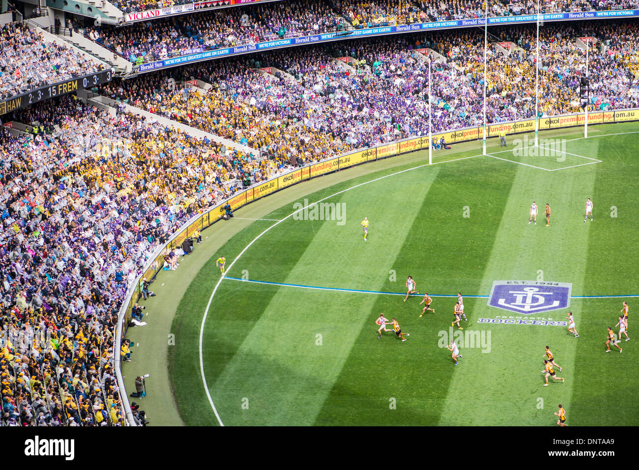 Australian Football League Grand Final 2013 Stock Photo