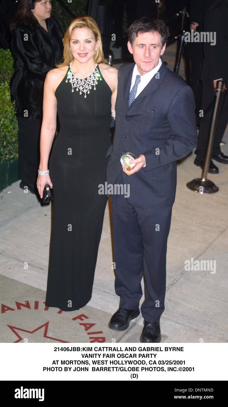 Kim cattrall vanity fair oscar hi-res stock photography and images - Alamy
