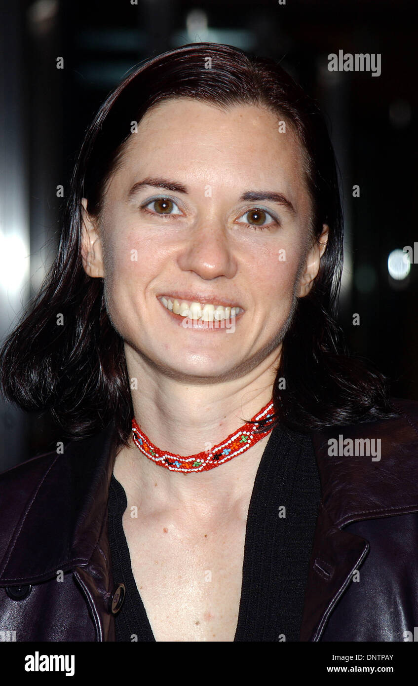 Apr. 10, 2002 - K24675AR: ''A WORK IN PROGRESS: AN EVENING WITH DAVID O. RUSSELL'' .AT THE MUSEUM OF MODERN ART IN NEW YORK CITY 04/10/01. ANDREA RENAULT/   2002.KIMBERLY PIERCE(Credit Image: © Globe Photos/ZUMAPRESS.com) Stock Photo