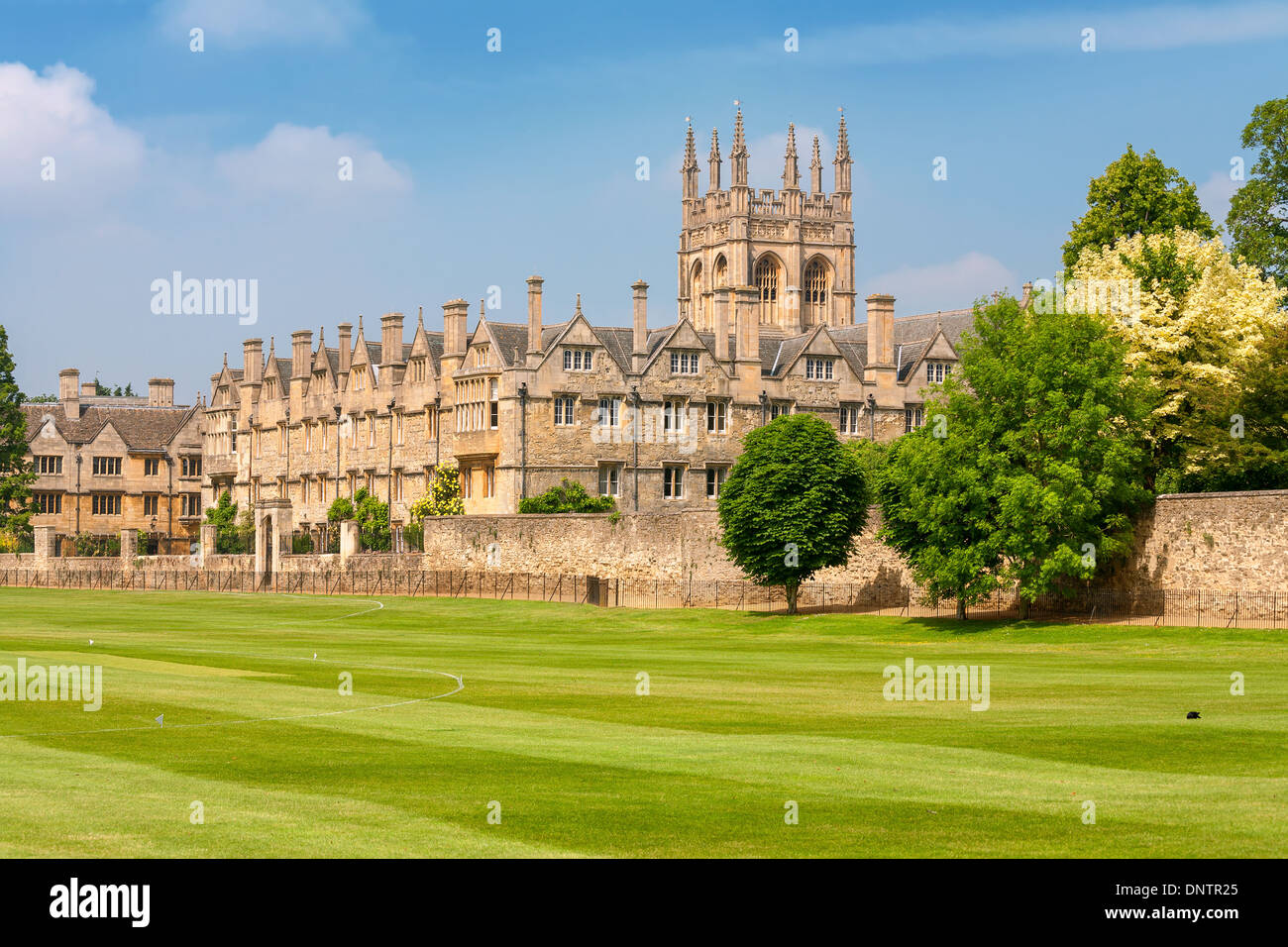 Merton College. Oxford, UK Stock Photo - Alamy