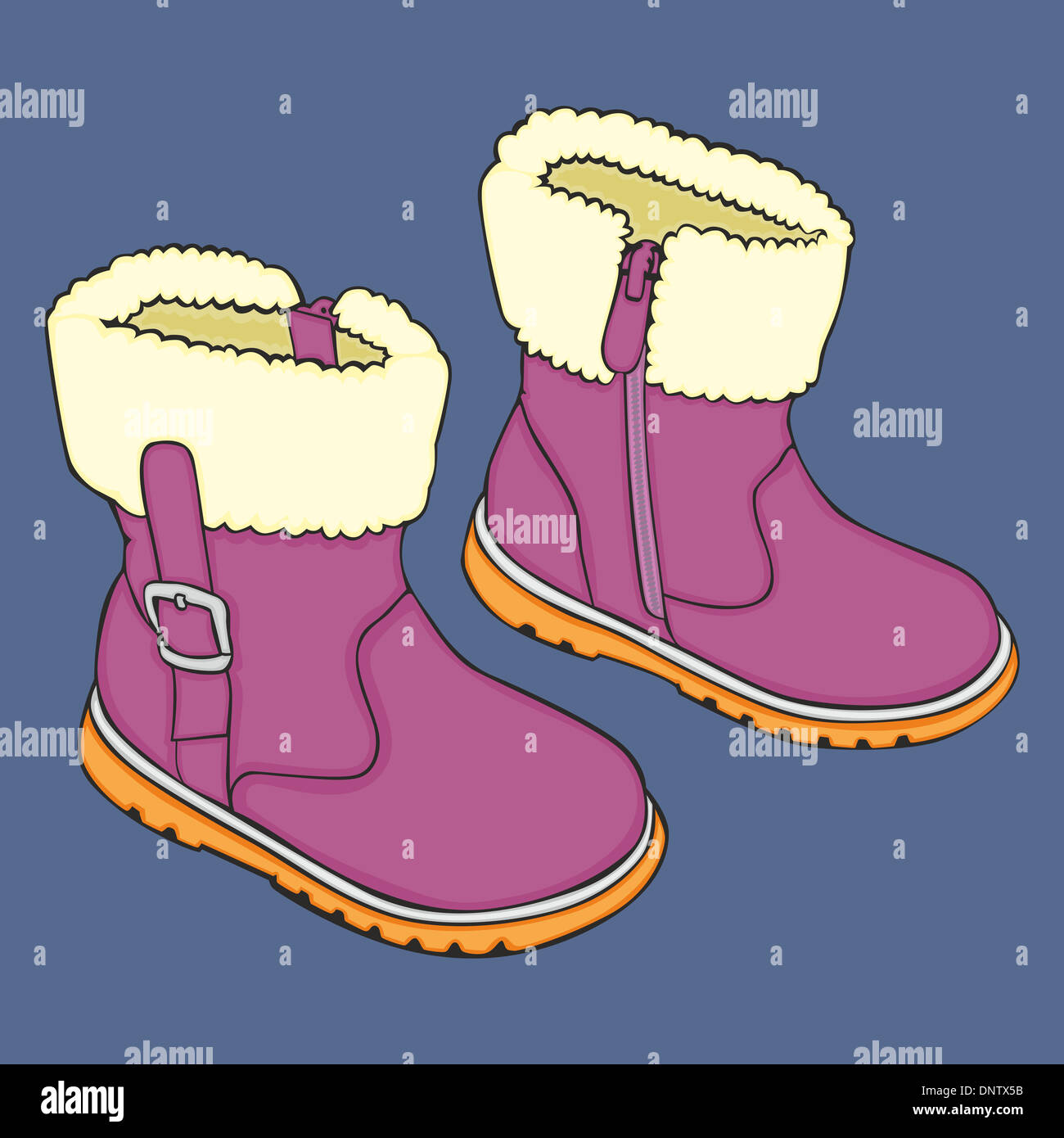 Baby boots cutout hires stock photography and images Alamy