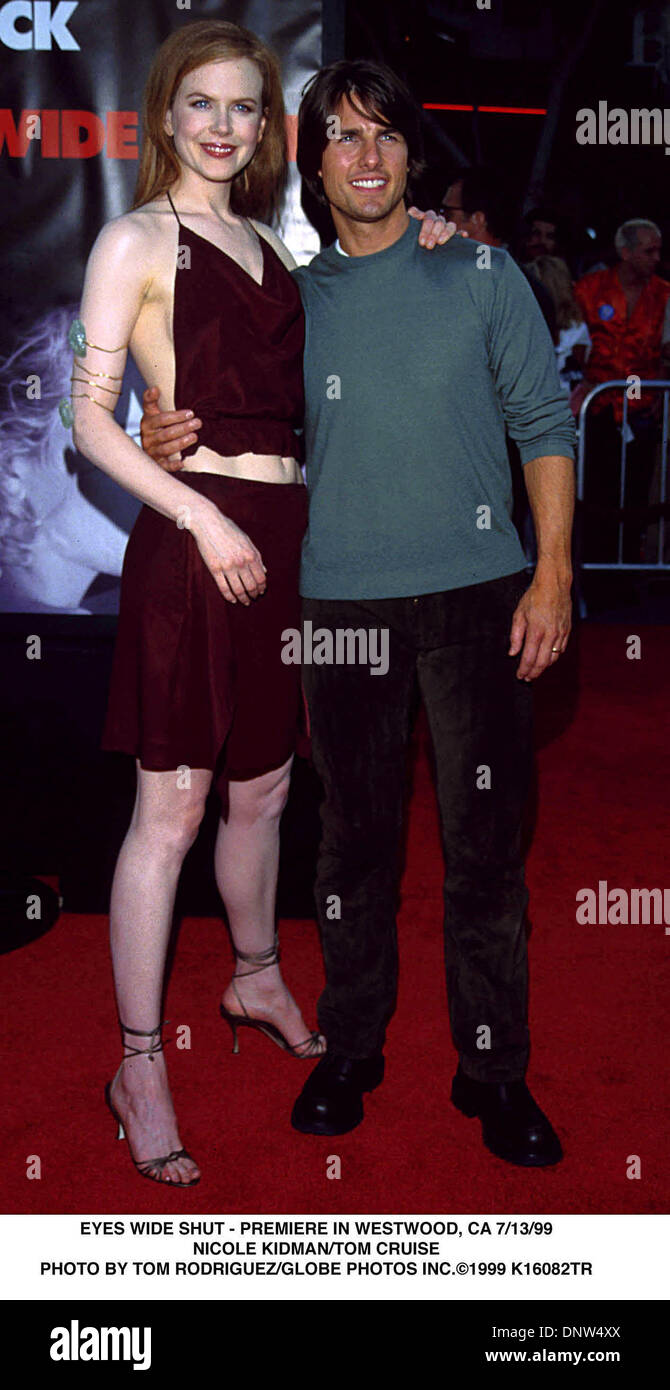 July 13, 1999 EYES WIDE SHUTPREMIERE IN WESTWOOD, CA. 7/31/99.NICOLE