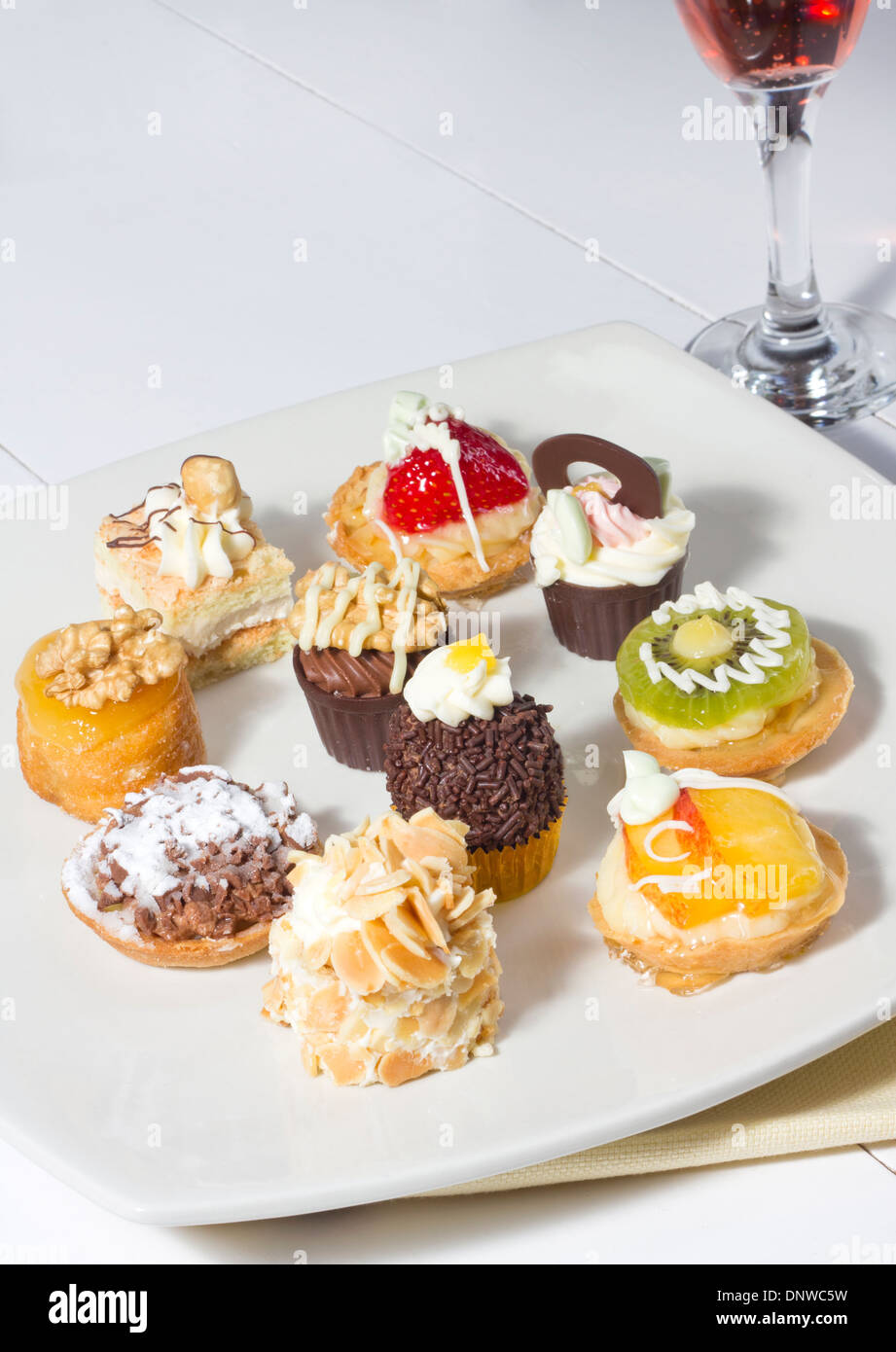 desserts Stock Photo