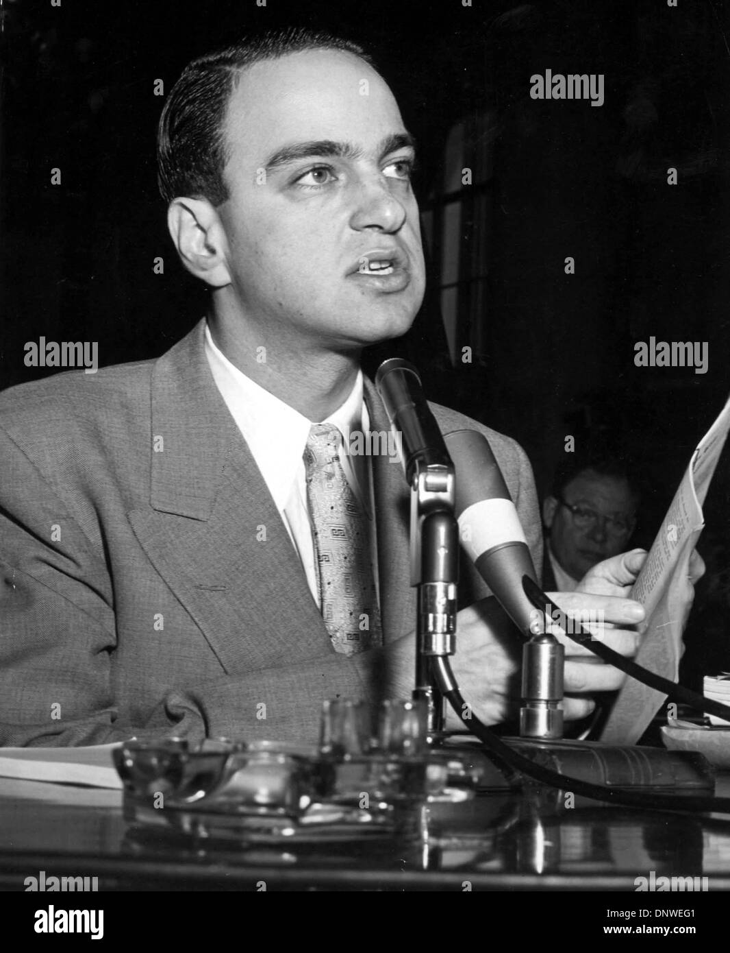 May 27 1954 ROY COHN TAKES THE STAND DURING THE ARMY MCCARTHY 