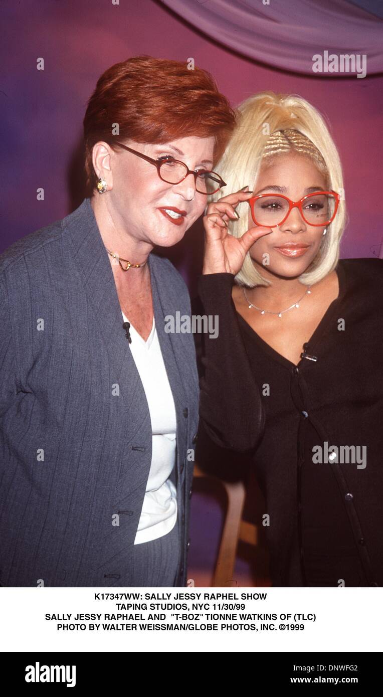 Nov. 30, 1999 K17347WW SALLY JESSY RAPHEL SHOW.TAPING STUDIOS, NYC