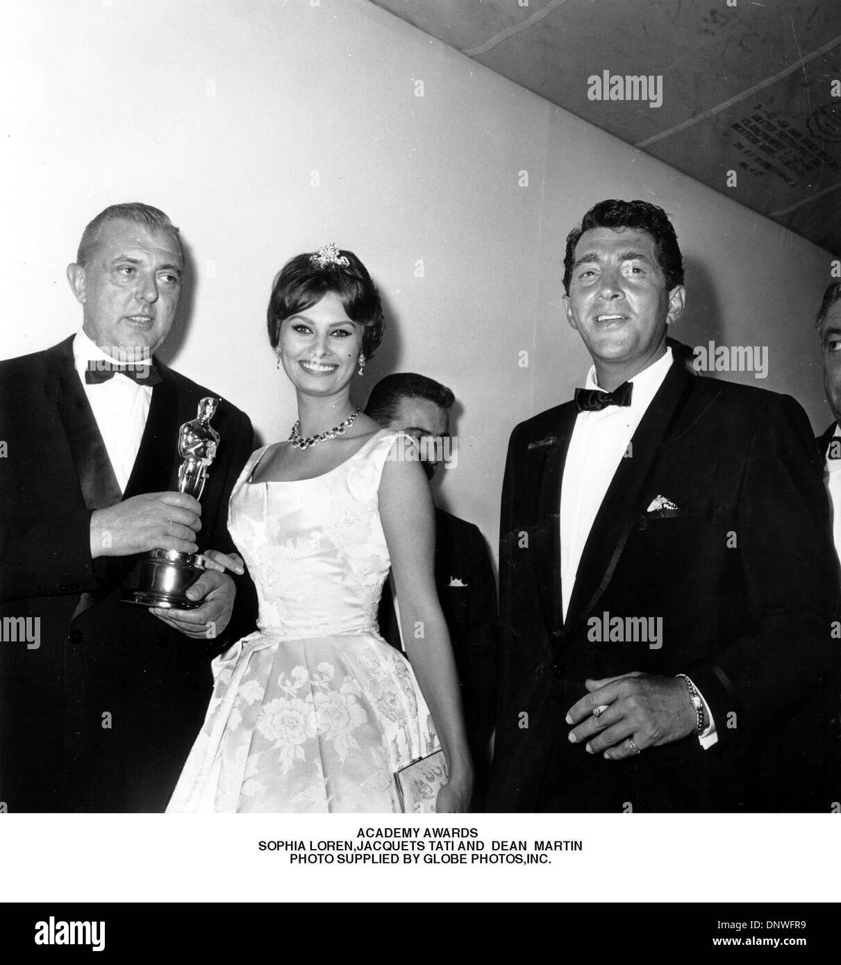 Mar. 16, 2001 - ACADEMY AWARDS .SOPHIA LOREN,JACQUETS TATI AND DEAN