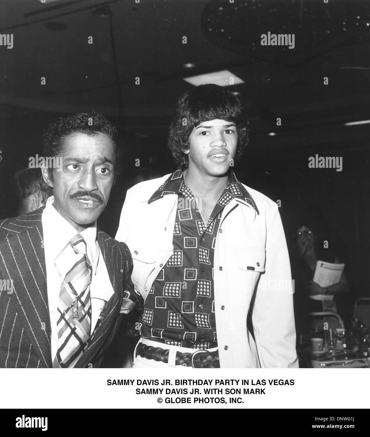 Mark davis son of sammy davis jr Black and White Stock Photos & Images