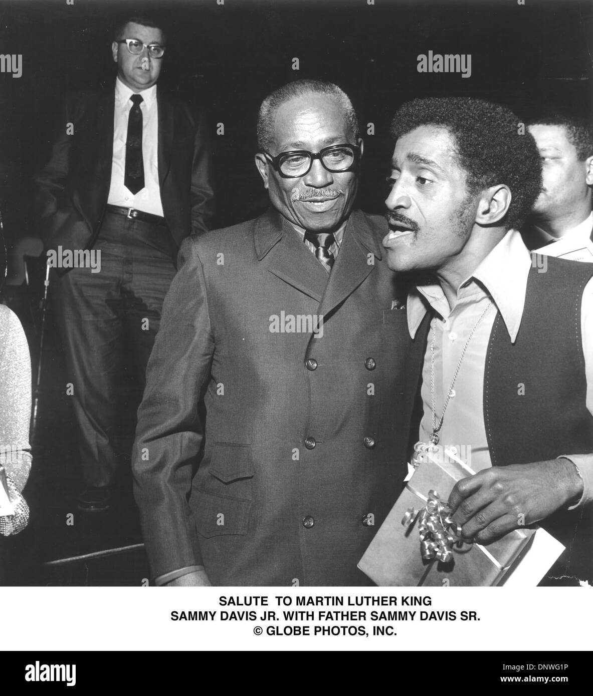 May 22, 2001 - SALUTE TO MARTIN LUTHER KING.SAMMY DAVIS JR. WITH FATHER ...