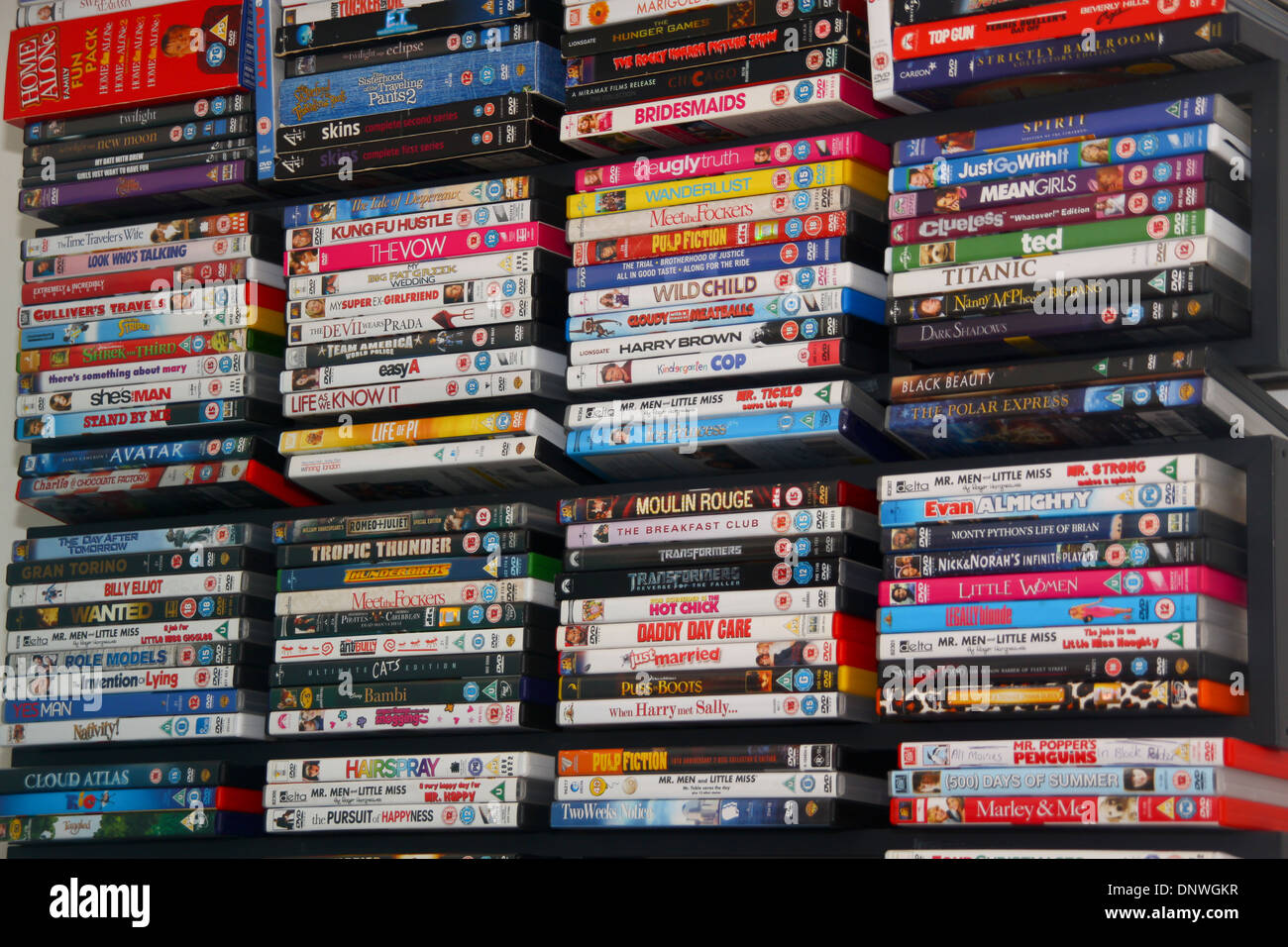 Dvd collection hi-res stock photography and images - Alamy