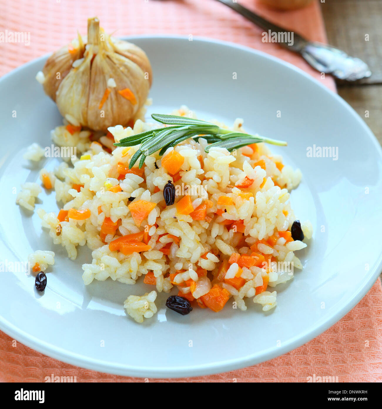 Rosemary into risotto hi-res stock photography and images - Alamy