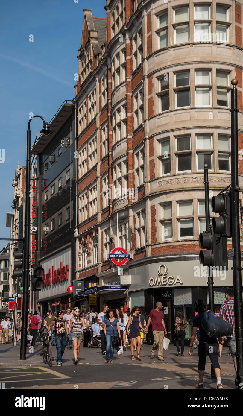 Architecture on Bond Street, London, England, United Kingdom Stock Photo