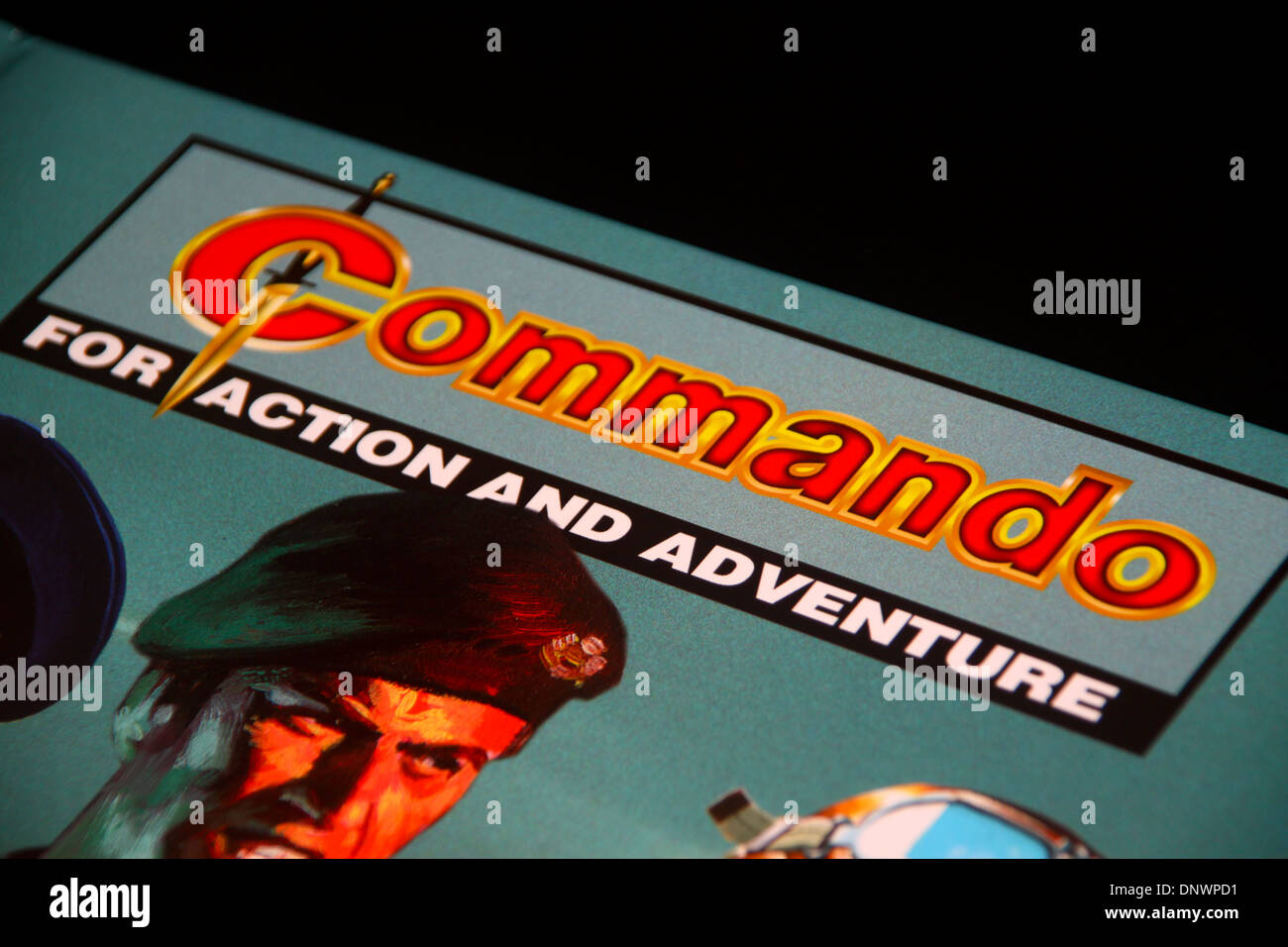 Commando comic hi-res stock photography and images - Alamy