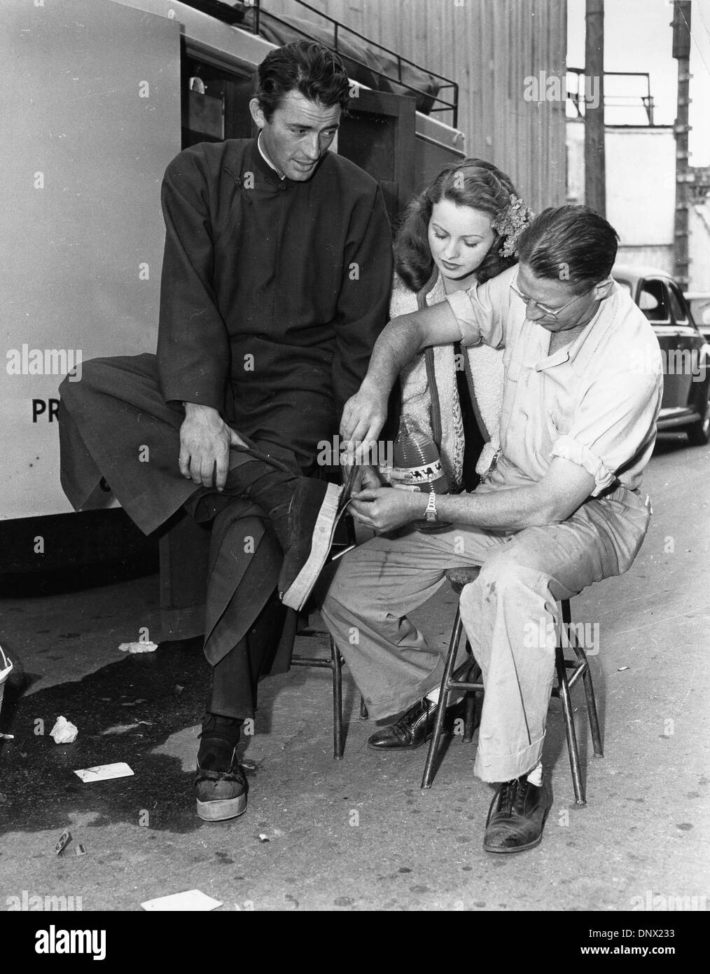 Aug 1 1944 Jeanne Crain Gregory Peckthe Keys Of The - 