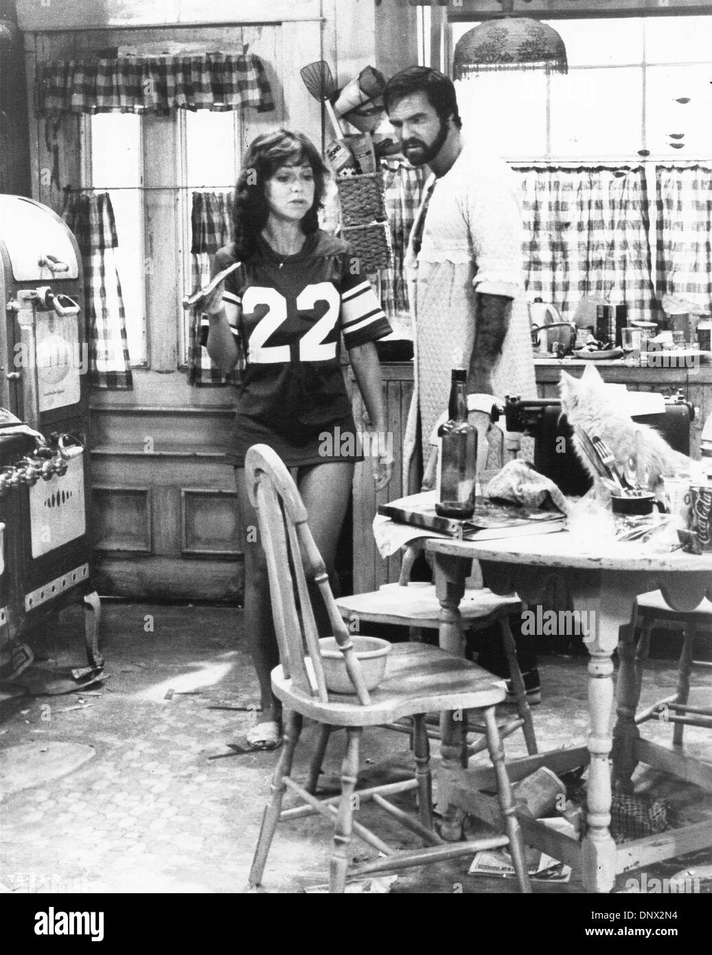 July 5, 1978 - SALLY FIELDS Burt  Reynolds.The End.1978.(Credit Image: © Globe Photos/ZUMAPRESS.com) Stock Photo