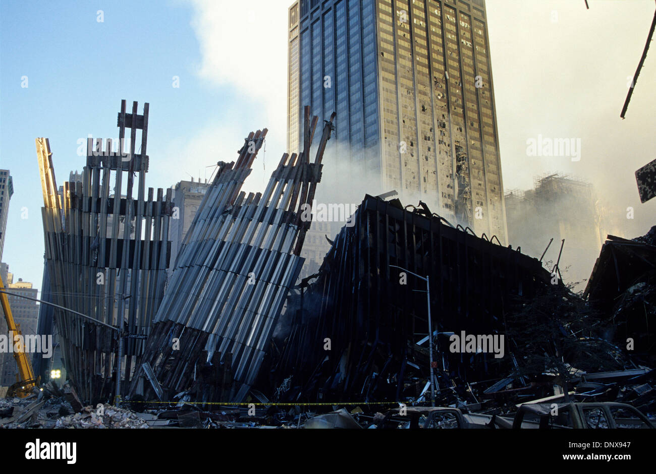 Sep. 12, 2001 New York, New York, U.S. A section of the outer