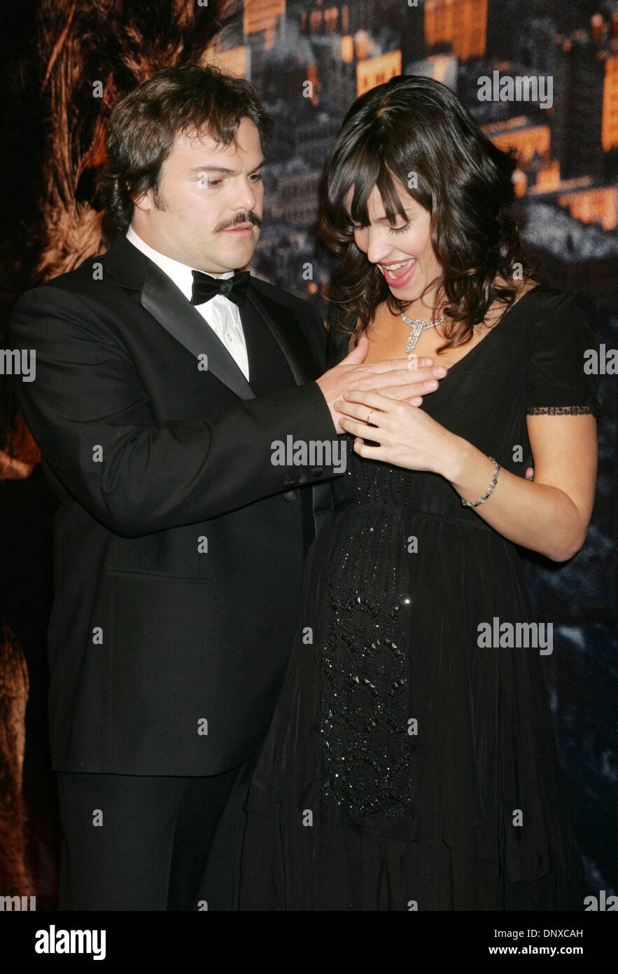 Jack Black Wife Tanya Haden 18th Stock Photo 124847863