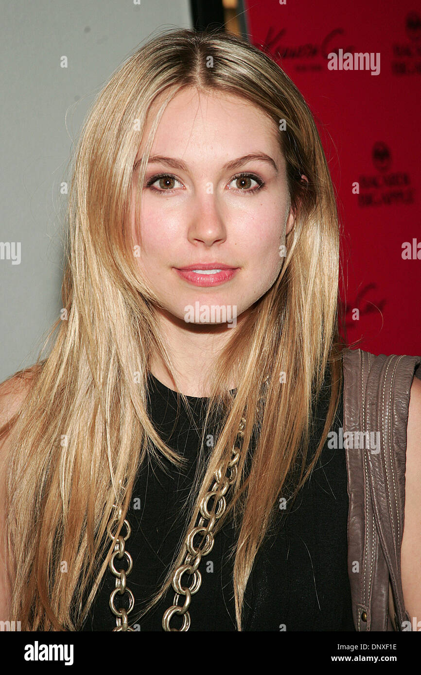 Dec 08, 2005; Los Angeles, CA, USA; Actress SARAH CARTER during arrivals at the opening of the new Kenneth Cole Los Angeles Flagship Store at the Beverly Center. Mandatory Credit: Photo by Jerome Ware/ZUMA Press. (©) Copyright 2005 by Jerome Ware Stock Photo