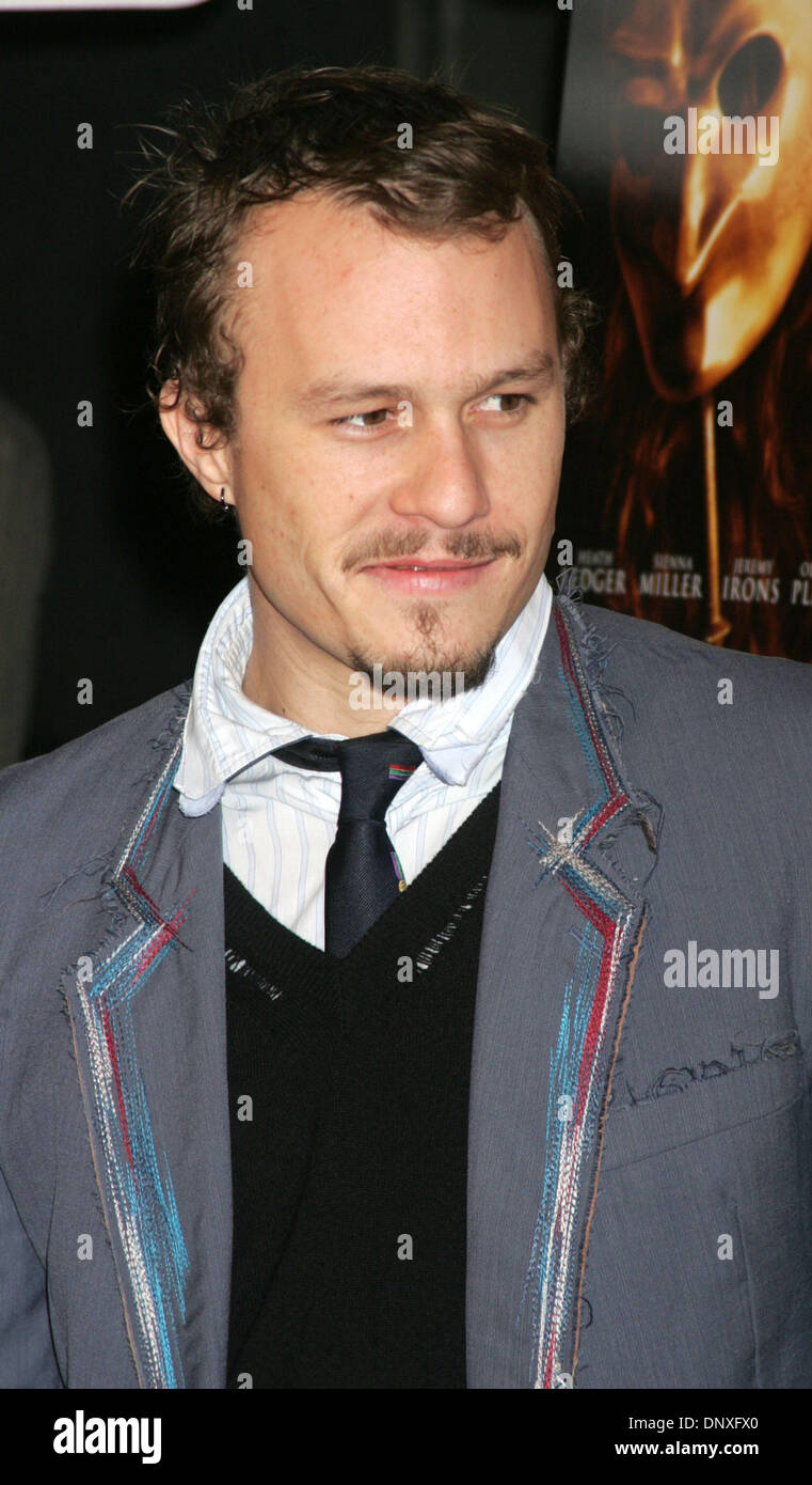 Heathcliff Andrew Ledger (April 4, 1979 - January 22, 2008) was an ...