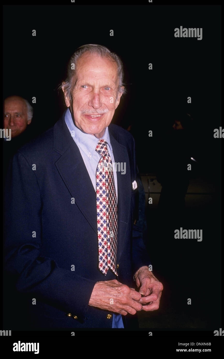 Hollywood, CA, USa; Actor VINCENT PRICE is shown in an undated photo