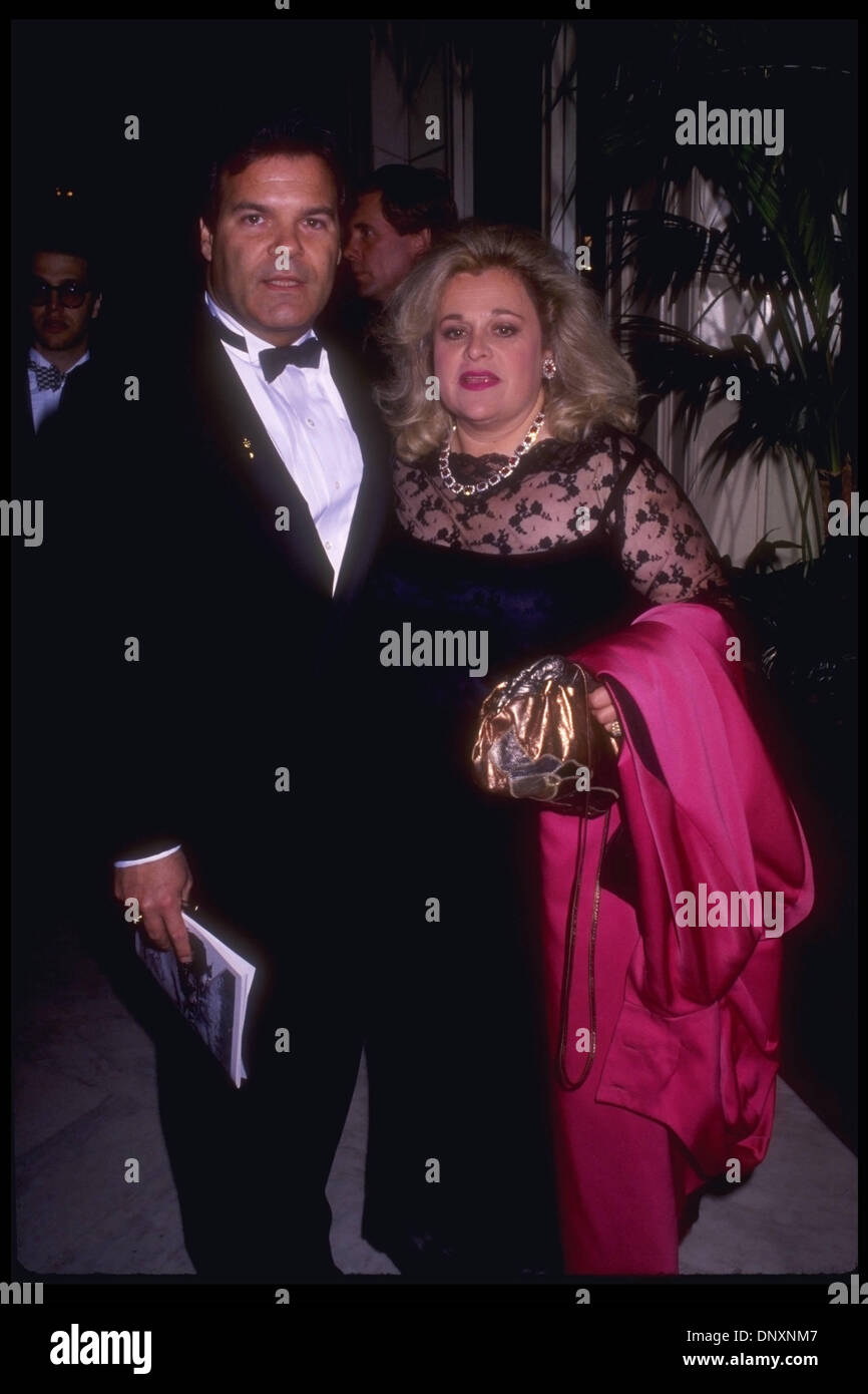 Hollywood, CA, USA;  Publicist ED LOZZI and FRANCESCA HILTON, (daughter of Zsa Zsa Gabor, Great Aunt of Paris and Nicky Hilton),  are shown in a photo together on an unknown date. (Michelson-Karnbad/date unknown) Mandatory Credit: Photo by Michelson/ZUMA Press. (©) Copyright 2006 Michelson Stock Photo