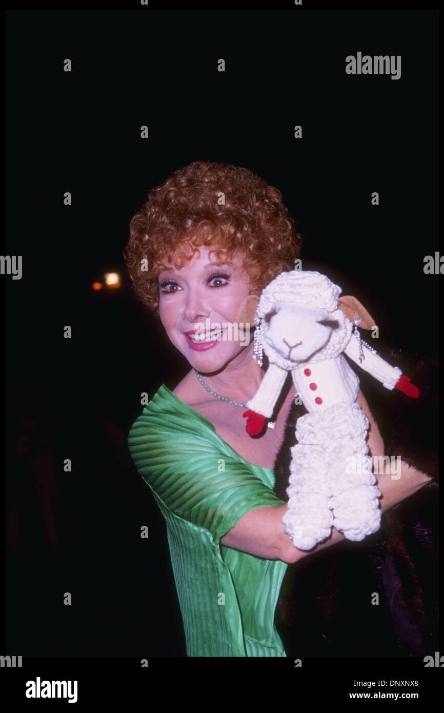 Hollywood, CA, USA; Ventriloquist SHARI LEWIS and Lambchop are shown in