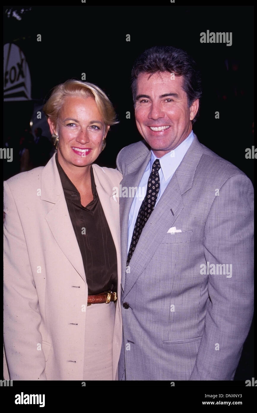 Hollywood, CA, USA; 'America's Most Wanted's' JOHN WALSH and wife REVE