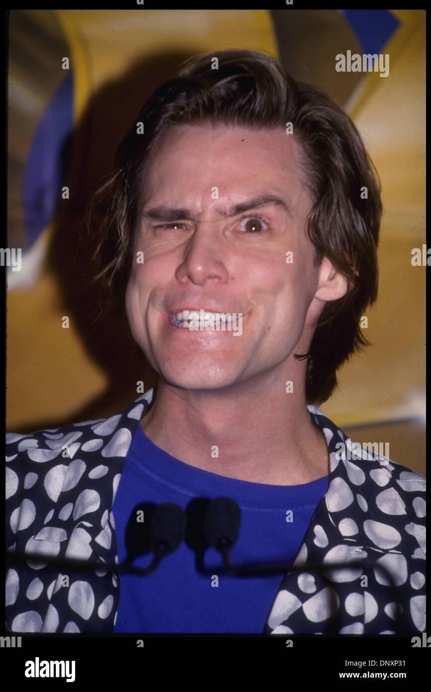 Hollywood, Ca, USA; JIM CARREY from the TV show 'In