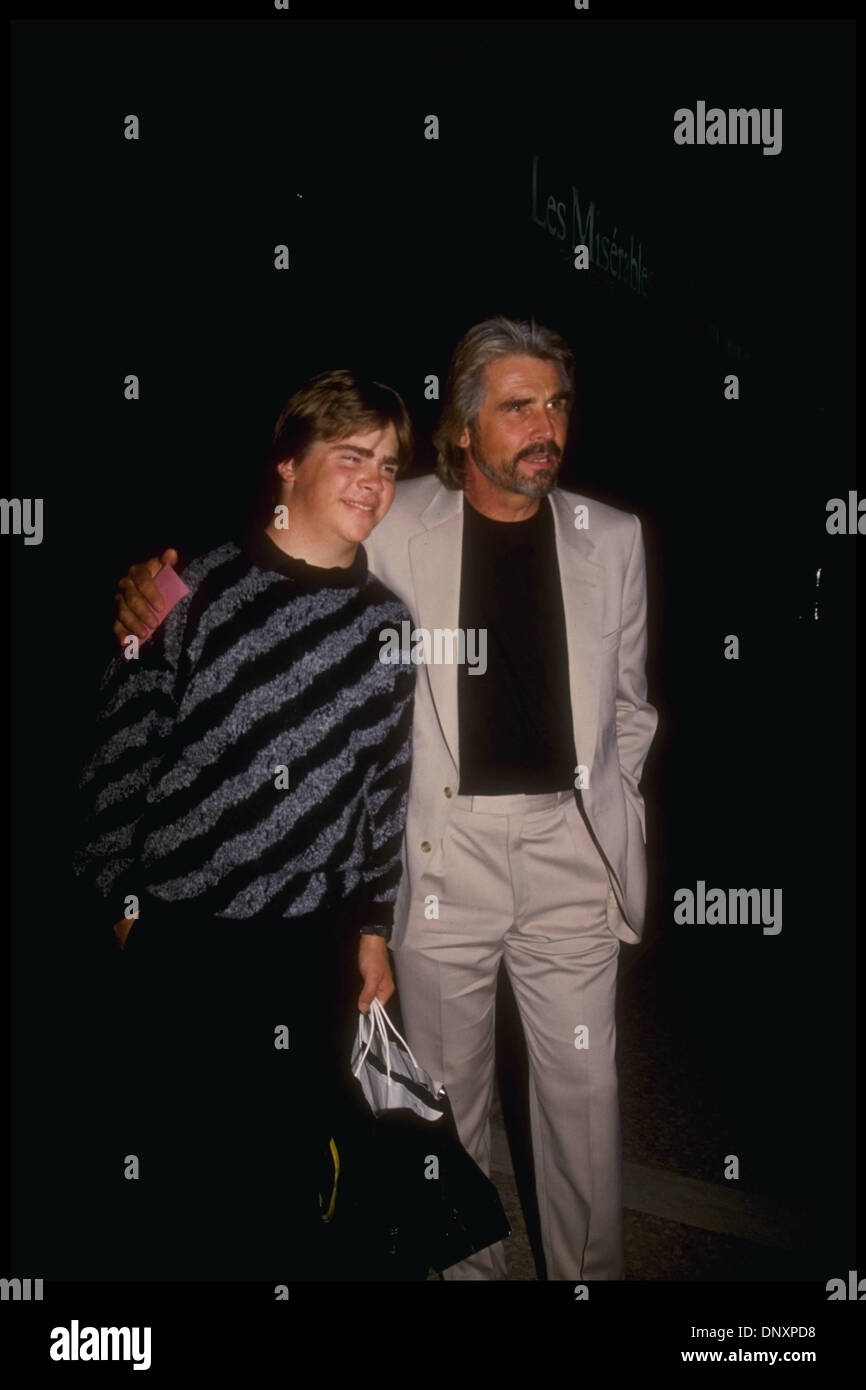 Hollywood, CA, USA; Actor JAMES BROLIN and son JESS BROLIN in an Stock