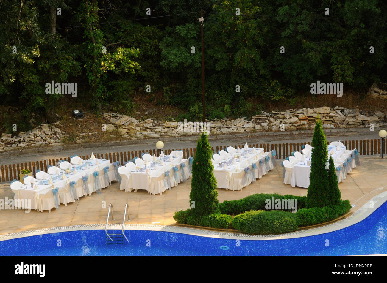 Pool Wedding Stock Photos Pool Wedding Stock Images Alamy
