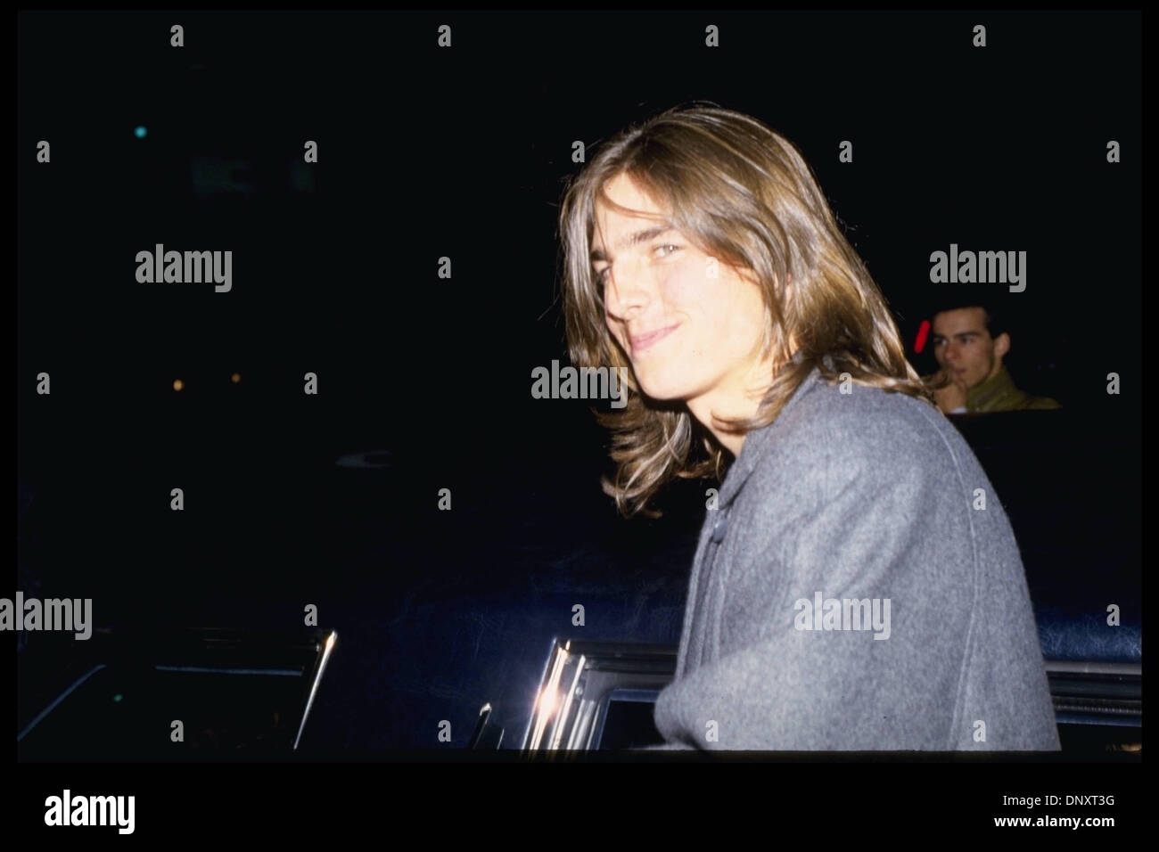 Hollywood, CA, USA; TOM CRUISE is shown with long hair in an undated ...
