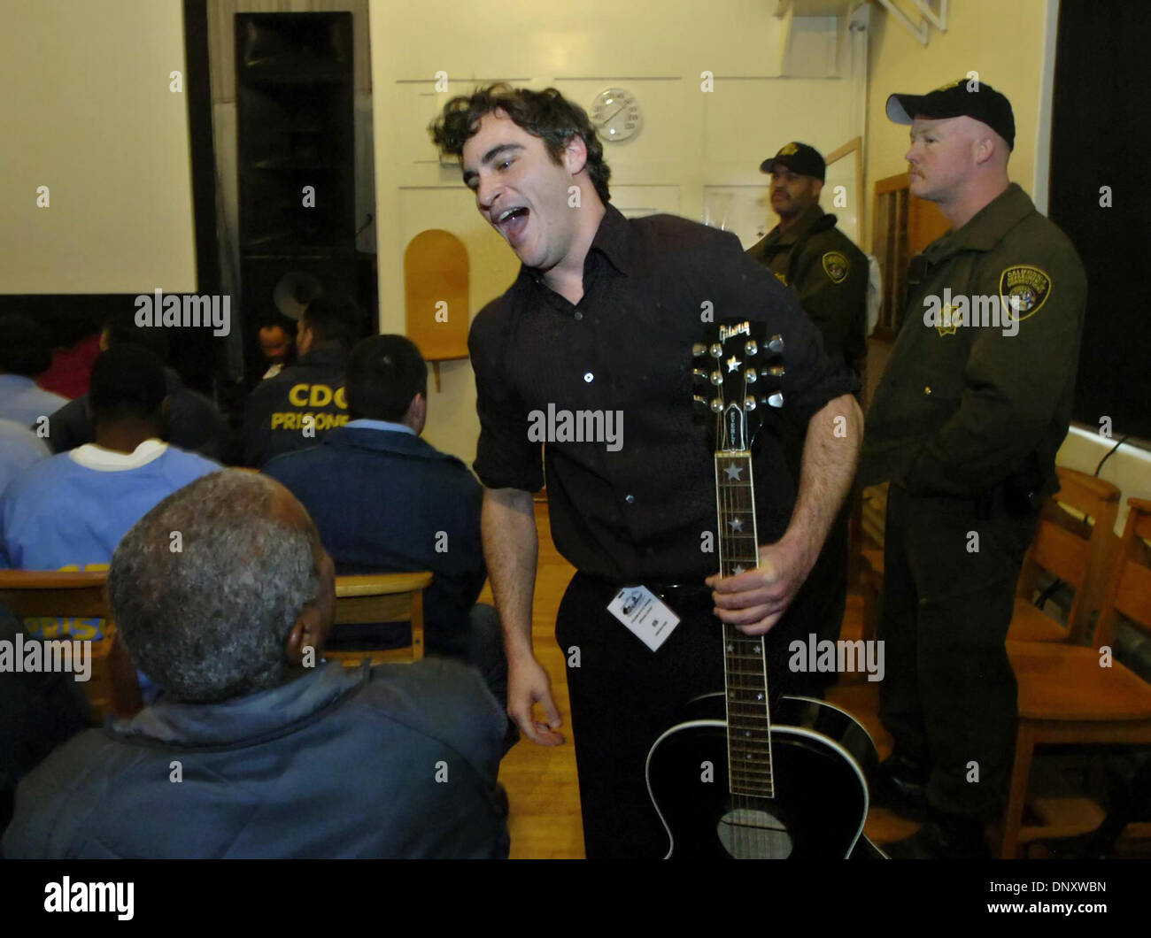 Jan 03 2006 Sacramento Ca Usa Actor Joaquin Phoenix Who
