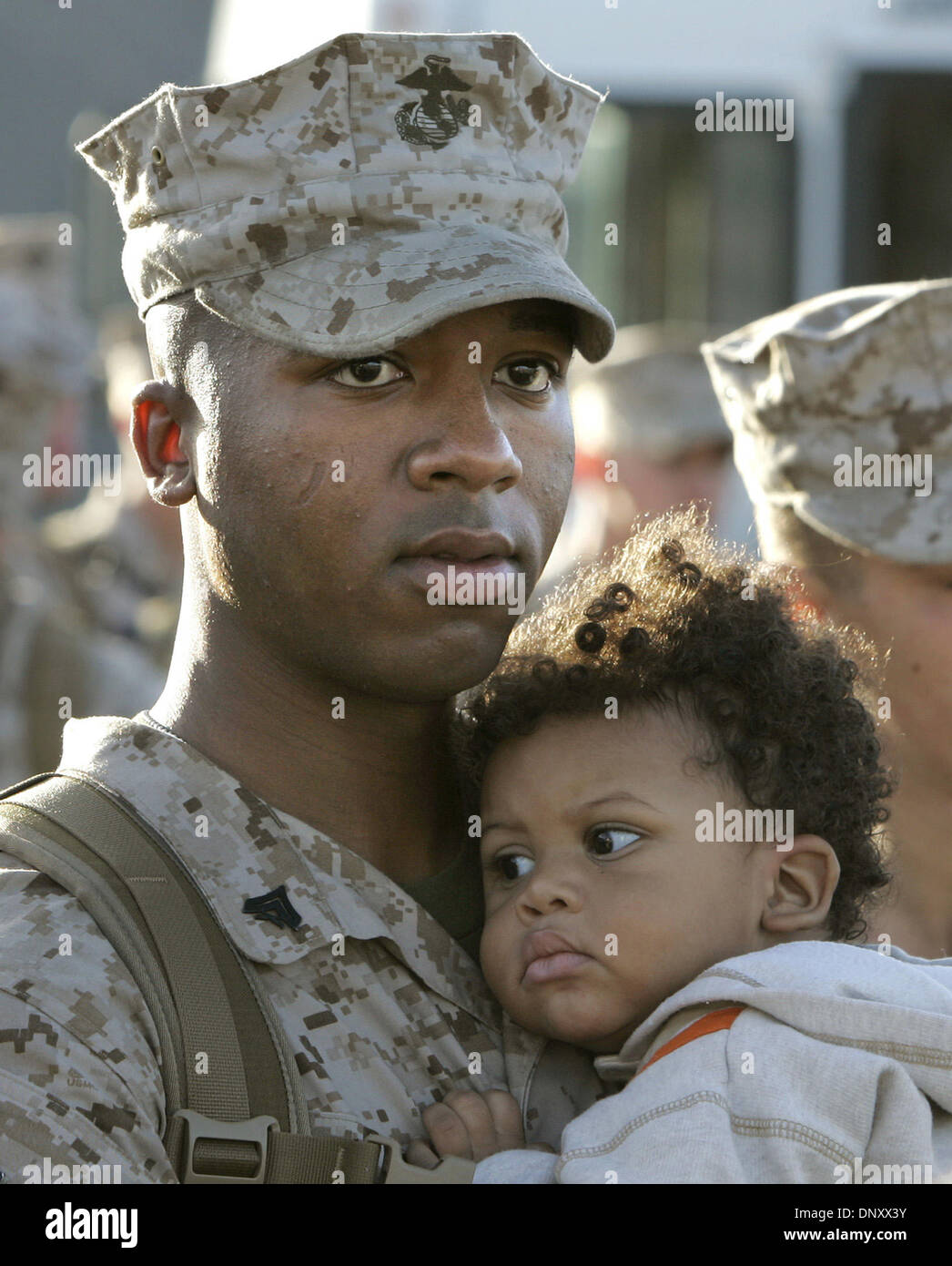Jan 07, 2006; Camp Pendleton, CA, USA; Marine Cpl. LAMONT FINNEY