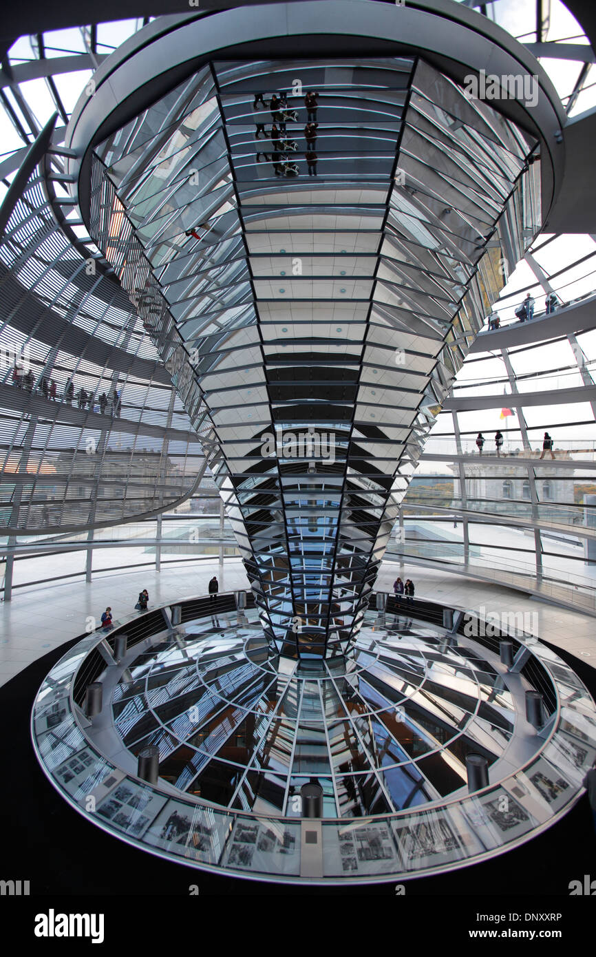 Glass dome of Reichstag, Berlin, Germany Stock Photo Alamy