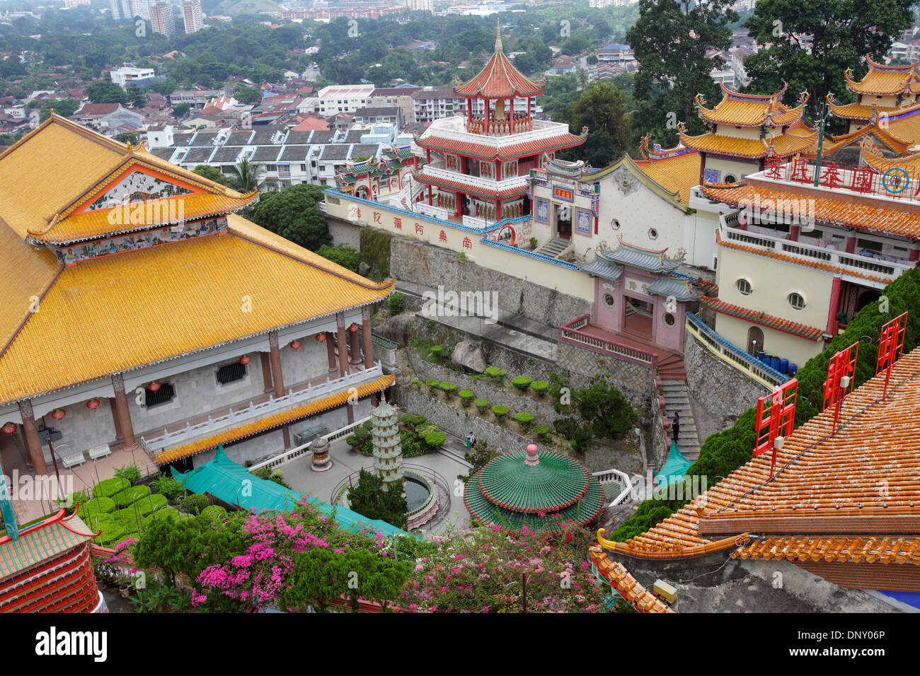 Kek Lok Si Temple or Temple of Supreme Bliss, Penang, Malaysia Stock Photo