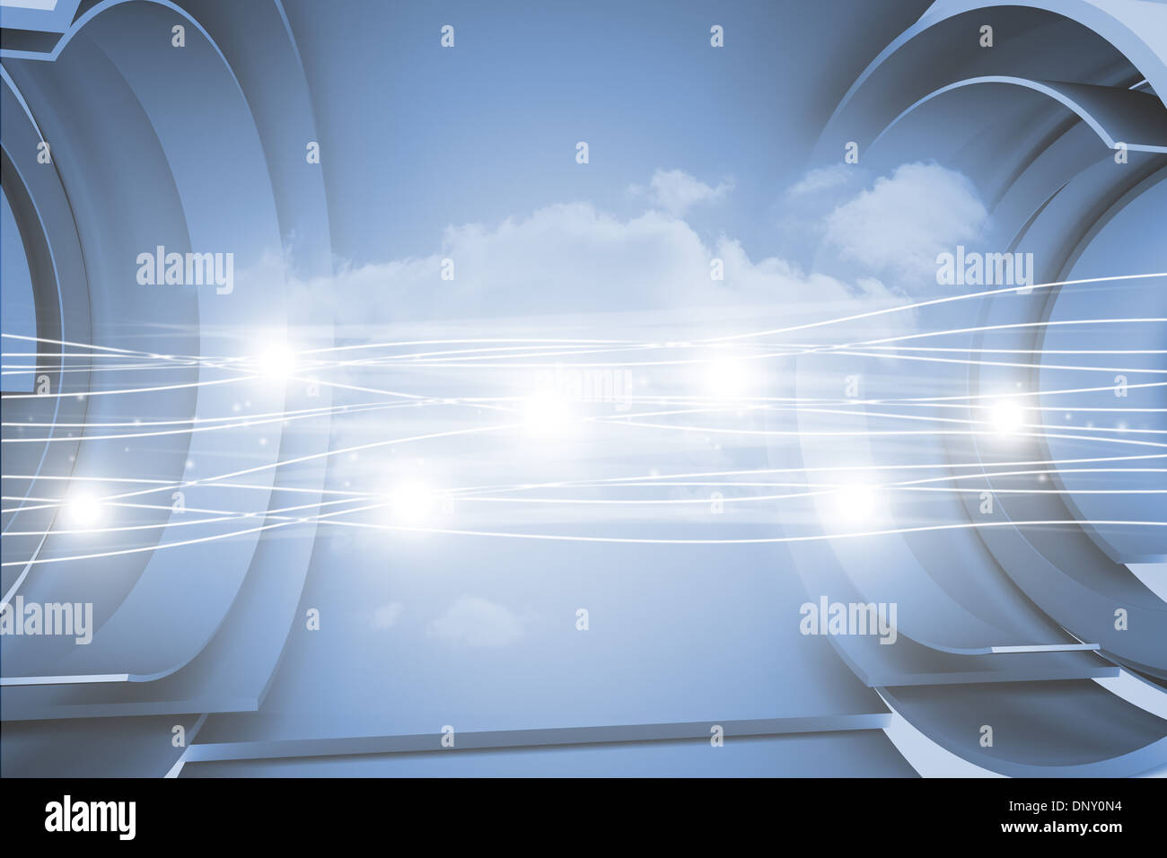 Abstract white cloud design Stock Photo Alamy