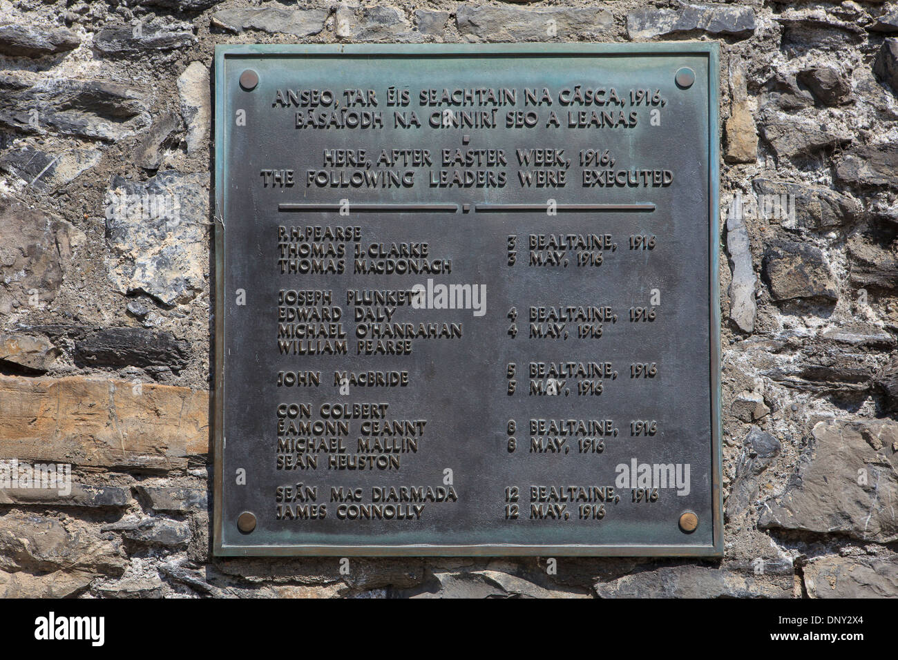 Easter Rising 1916 Memorial High Resolution Stock Photography and ...
