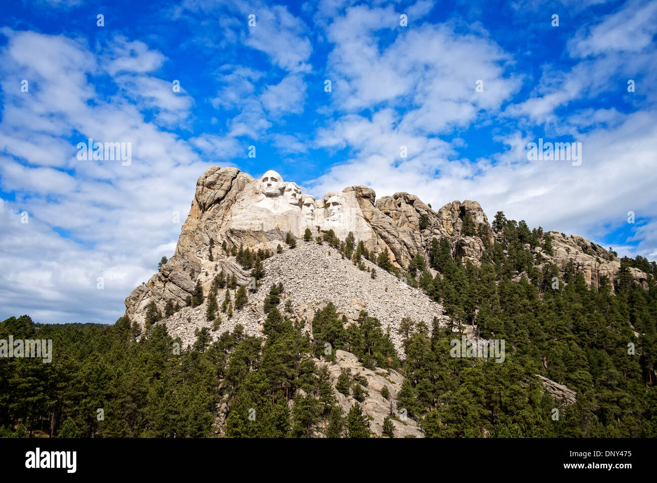 National Memorial, Mount Rushmore, South Dakota Stock Photo