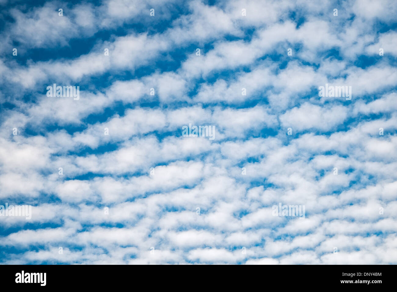 Cloud filled sky Stock Photo