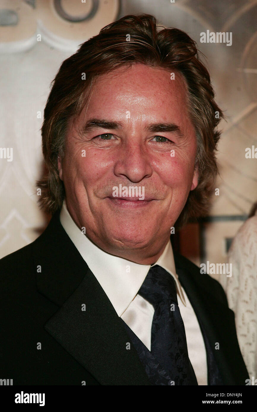 Jan 16, 2006; Beverly Hills, CA, USA; Actor DON JOHNSON at the HBO 2006 Golden  Globe Awards after party held at the Beverly Hilton in Beverly Hills, CA.  Mandatory Credit: Photo by