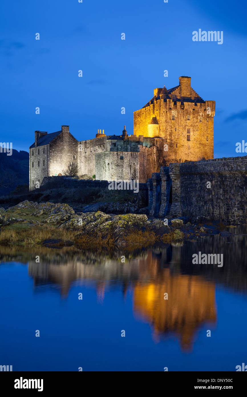 Eilean Donan Castle, Lochalsh, Scotland Stock Photo