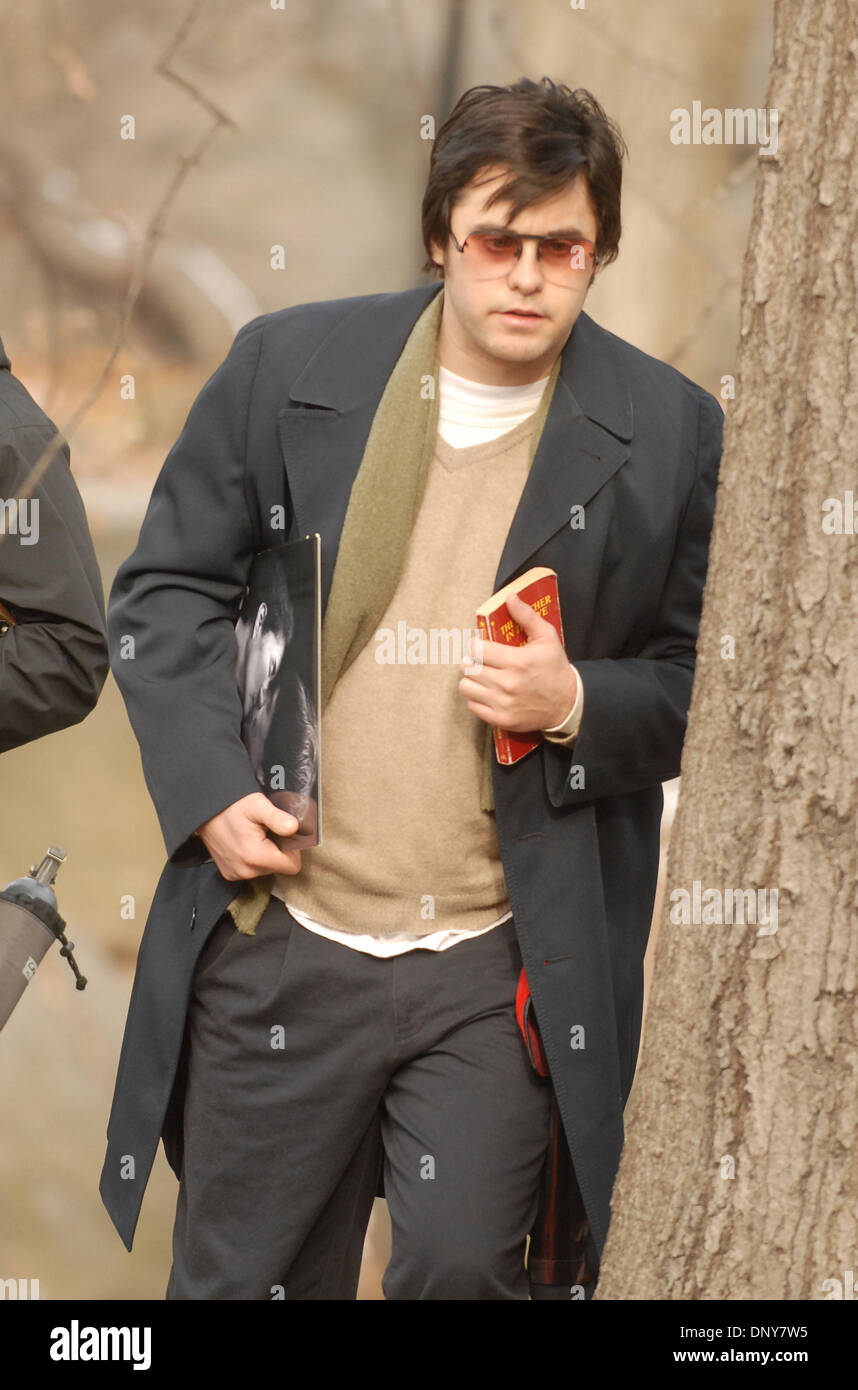 Jan 17, 2006; New York, NY, USA; JARED LETO on the set of 'Chapter 27' in  New York. In this film he plays David Chapman the assasin of John Lennon.  Mandatory Credit: